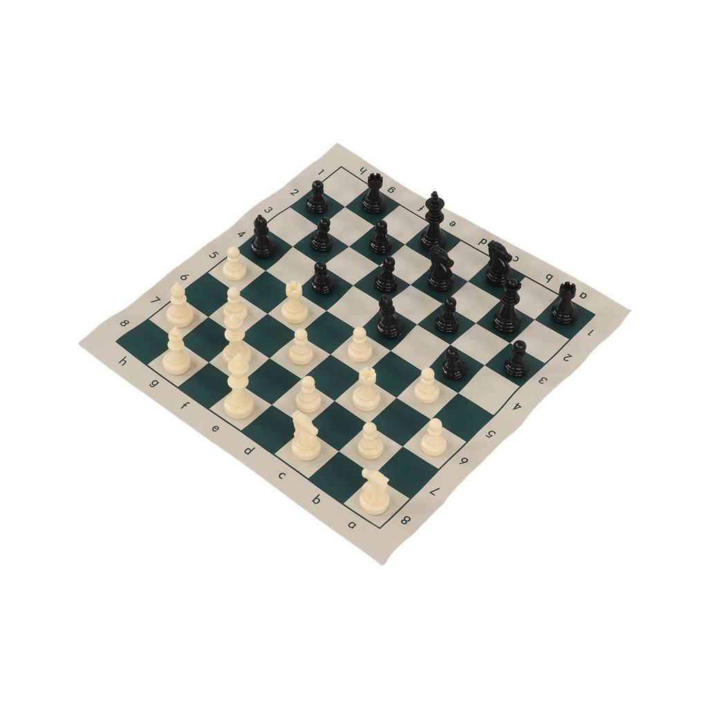 Chess Set Leisure 3 In 1 Plastic Chess Game Checkers Draughts Board Game for Kids Adults