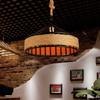 Nordic Vintage Chandelier Industrial Twine Attic Country for Kitchen Bar Dining Room Decor Adjustable Creative Overhead Lighting