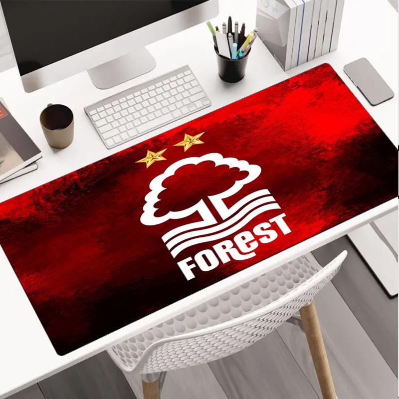 Nottingham Forest Mauspads Mauspads, Gaming-Mauspad, Tastaturmatte, Schreibtischdekoration für Computer-Notebook, Fan-Geschenk, Geburtstagsgeschenk