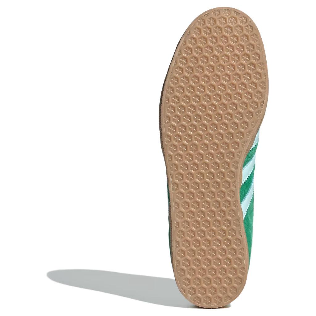adidas Scarpe da Ginnastica da Donna Gazelle Green Semi Flash Aqua Oro-Metallico JH7218