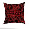 P-Pierce The Veil Music Pillow Case Sofa Living Room Bedroom Headboard Backrest Cushion Square Cushion Nap Time