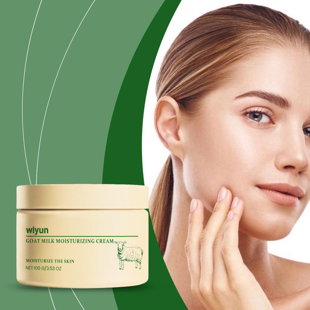 Wiyun Moisturizing Cream With Nourishing Goat Milk For Silky Soft Radiant Skin
