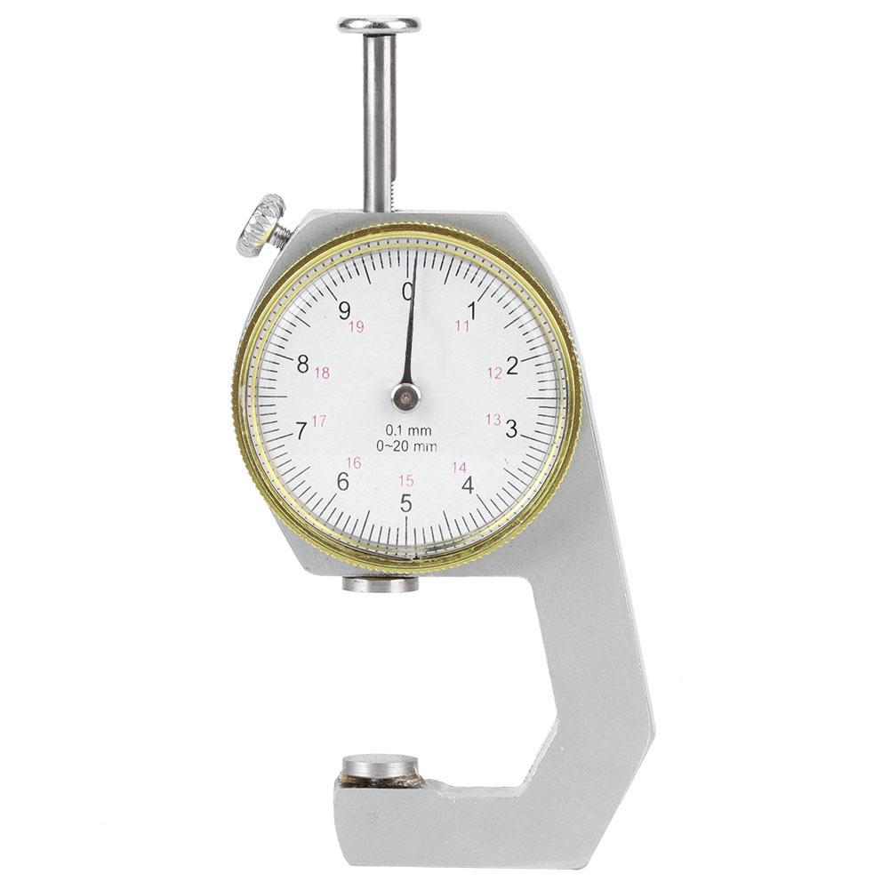 

Толщиномер Серебристый Портативный Точный Измерительный Ювелирные изделия Кожа Картон Оборудование 020мм