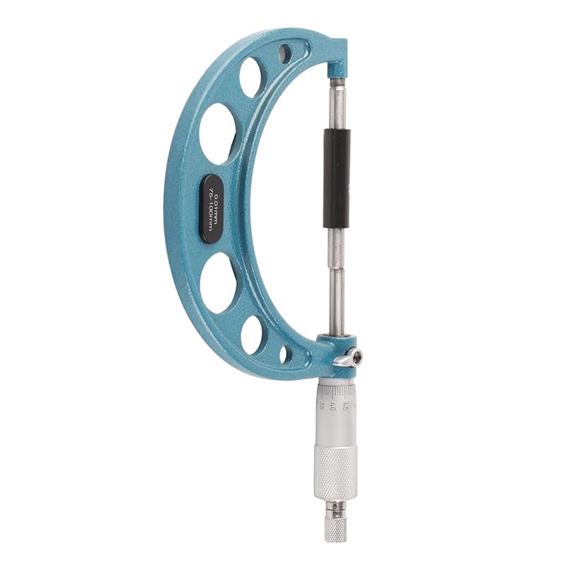 Outside Micrometer Outer Diameter Micrometer Micrometers Tool Measurement for Metric Thickness Outside Micrometers (0-25mm)