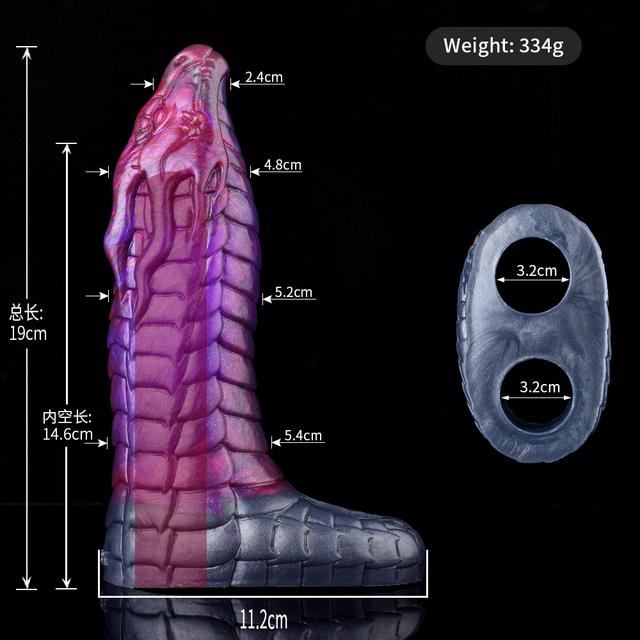 Silicone Delay Ejaculation Cock Sleeve Enlarger Reusable Soft Big Knot G-spot Stimulator Penis Sleeve Extender Sex Toys for Men