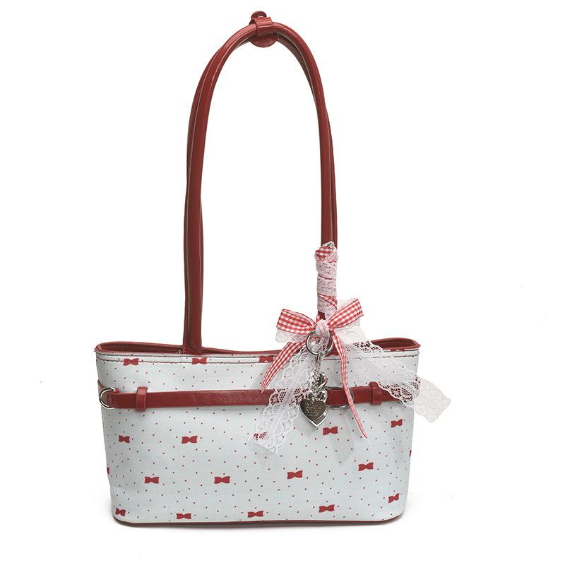 Été super feu rose nœud sac oreiller portable sac pour femme 2025 nouveau sac à bandoulière haut de gamme style ballet