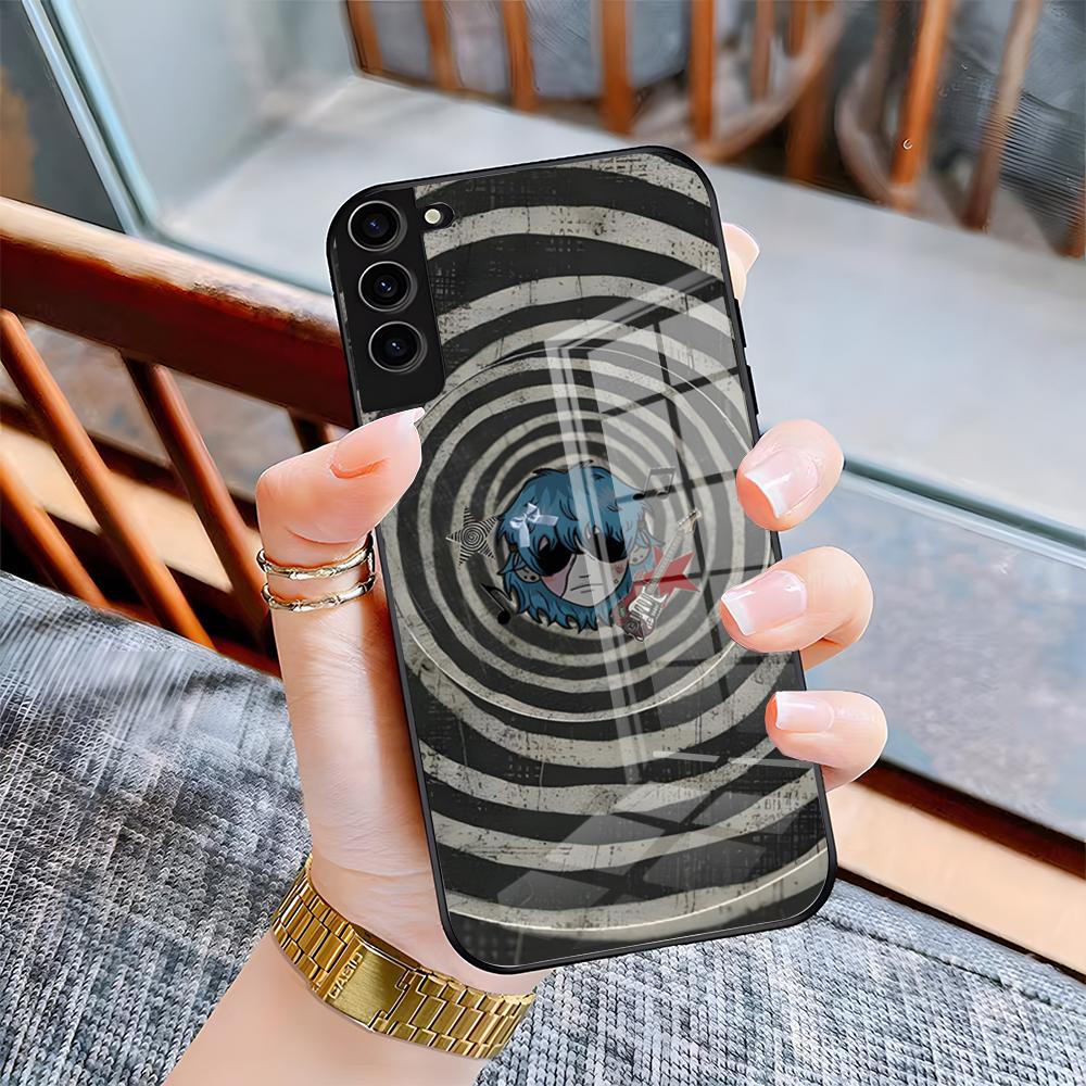 S-Sally Face Game Phone Case For Samsung S26 S25 Plus S20 S20 Plus S22 Ultra S23 FE S21 Plus S21 Ultra Glass Cover