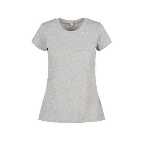 Build Your Brand Womens/Ladies Basic Heather T-Shirt