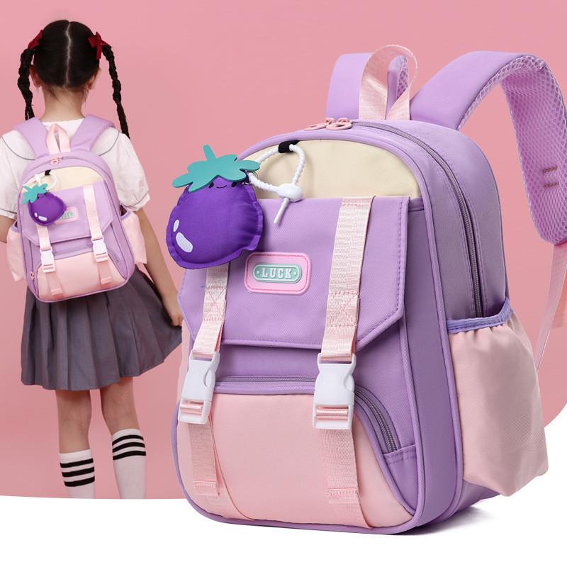 Cute Cartoon Nylon Backpack Perfect For Preschoolers Lightweight And Trendy
