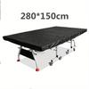 Husă Rezistentă Impermeabilă Anti-UV pentru Masă de Tenis de Curte, Husă pentru Șezlong, Husă pentru Piscină pentru Bronzat 280x150x5cm