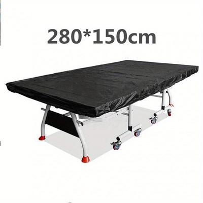 Husă Rezistentă Impermeabilă Anti-UV pentru Masă de Tenis de Curte, Husă pentru Șezlong, Husă pentru Piscină pentru Bronzat 280x150x5cm