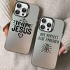 Faith Christian Religious Jesus Phone Case For iPhone 16 15 14 13 12 11 Pro Max X XR XSMAX 8 7 Plus Matte Shockproof Back Cover
