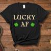Good Luck Shirt Lucky Charm Saint Patricks Green Shamrock Tee Funny Irish Pub Paddys St Pattys Vintage