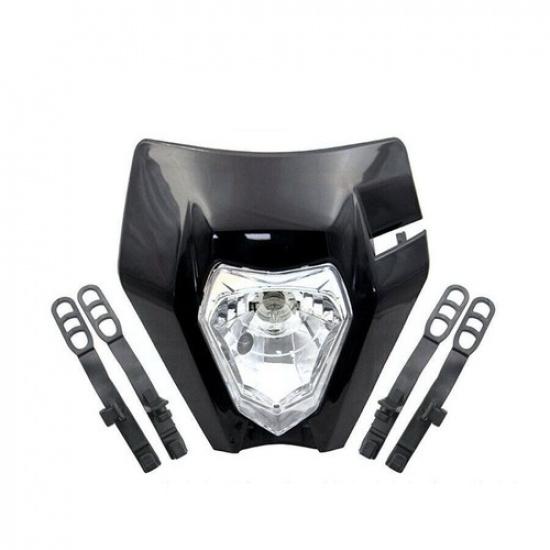 Black Dirt Bike Motorcycle Headlight For EXC EXCF XC XCF XCW XCFW MX EGS SX