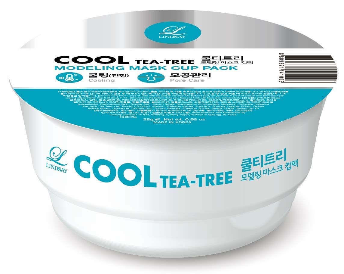 Lindsay Modeling Mask Cup Pack tree [3EA] 28g3EA #Tea [Product]