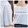 Women's Pleated Textured Short Sleeve T-Shirt