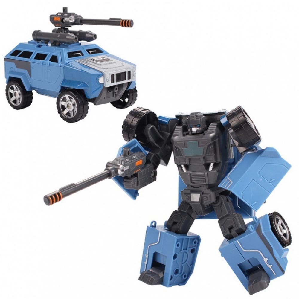 Deformation Robot Model Alloy Assembled 5 In 1 Aircraft Military Tank Figure Model Boy Toy