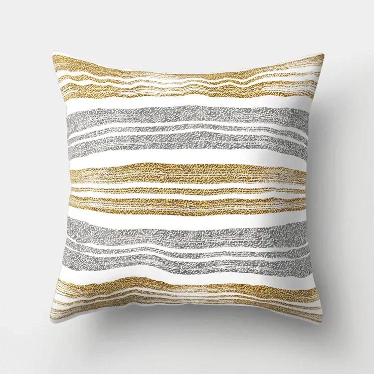 Black White Striped Cushion Cover Decorative Pillows Fashion Seat Cushions Home Decor Geometric Throw Pillow Sofa Pillowcase