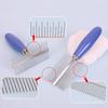 Dog Comb Double-sided Dogs Brush Stainless Steel Rake Combs for Dog Grooming Comfortable Handle Cat Hair Comb Brush Pet Supplies