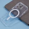JAUCASE For iPhone 16 Pro Case Compatible with MagSafe PC+TPU Crystal Clear Phone Cover