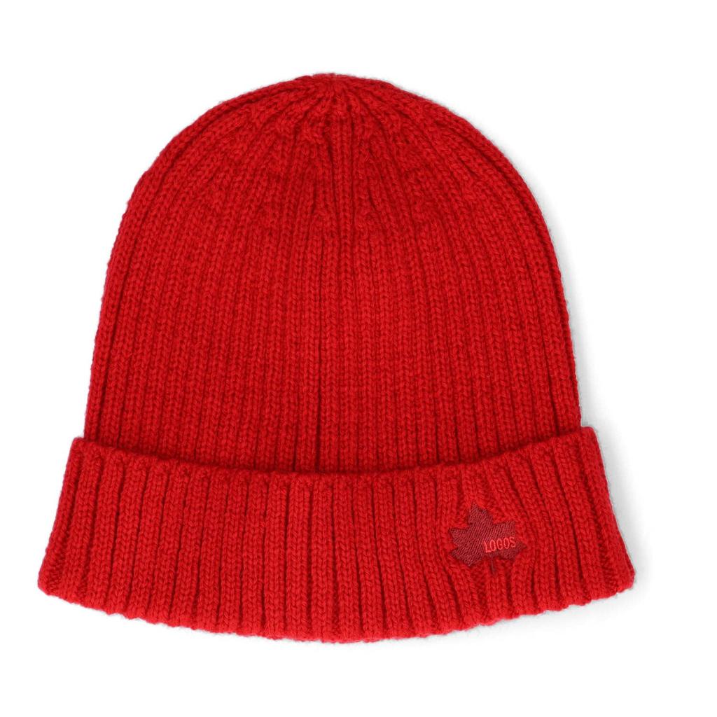 Logos Basic Beanie Knit Cap (03 Red)