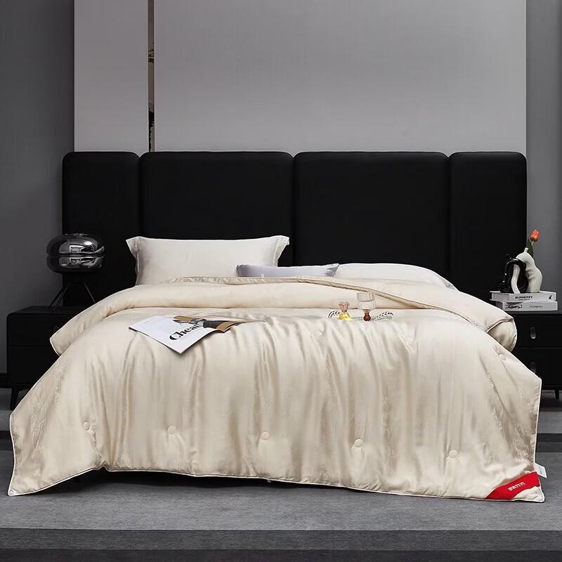 Mengjie Jacquard Tencel Silk Blend All-Season Quilt