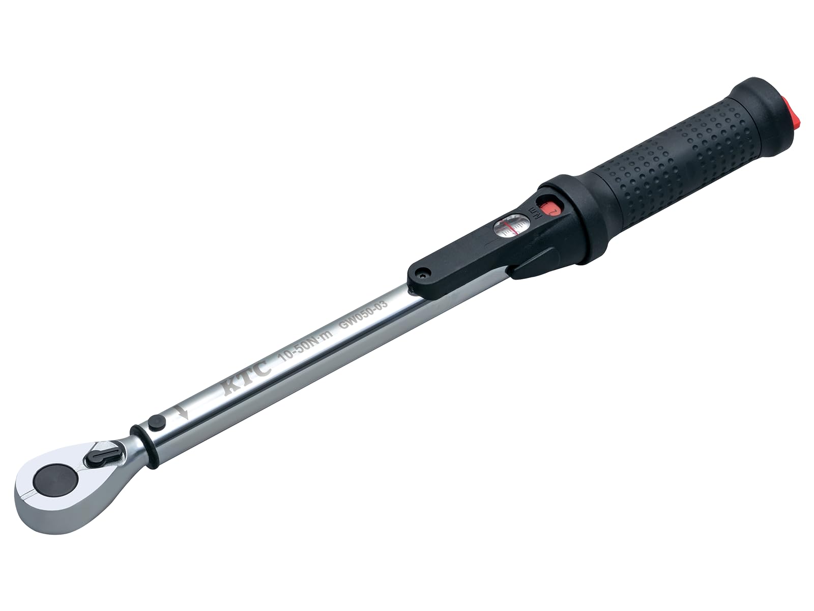 

Kyoto Tool Preset Torque Wrench (KTC) 9.5 sq. GW050-03 [10-50 Nm] чёрный