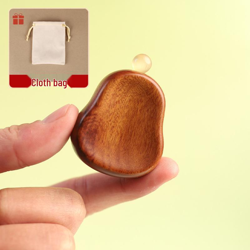 Purple & Green Sandalwood Massage Comb and Scraper – Portable Full-Body Muscle and Bone Massager