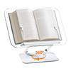 360° Rotatable 2 Adjustable Book Reading Stand Retaining Clip Reading Board Stand Ergonomic Foldable Tablet Stand
