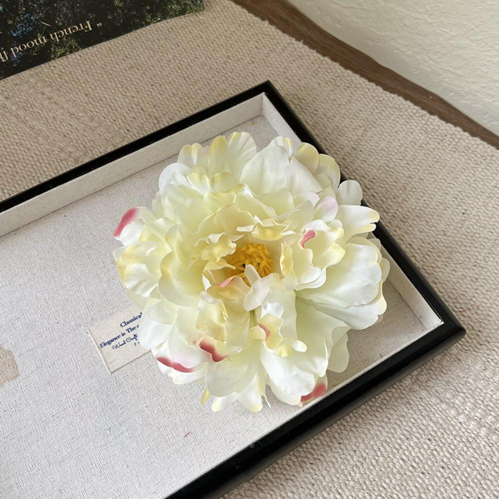 Simulation Flower Hair Clip 14cm Girl Hairpins Fashion Brooch Pin Wedding Headwear