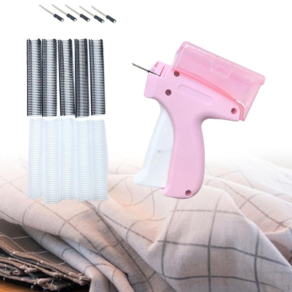 Clothes Tagging Attacher Clothing Machine with 5 Pinheads Price Tag for