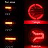 Offroad Truck LED Round Taillight 5.5 inch Brake Tail Lamp Rear Hamburger Clearance Lights for Jeep Volvo Pickup Trailer 12V 24V