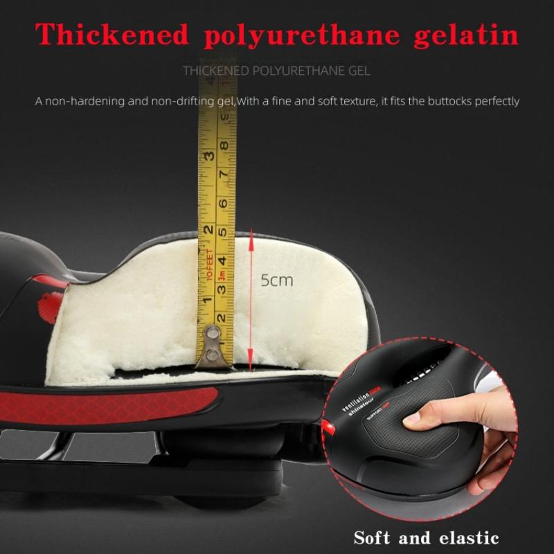 Reflective Hollow Bike Seat Comfortable and Breathable for Everyday Use