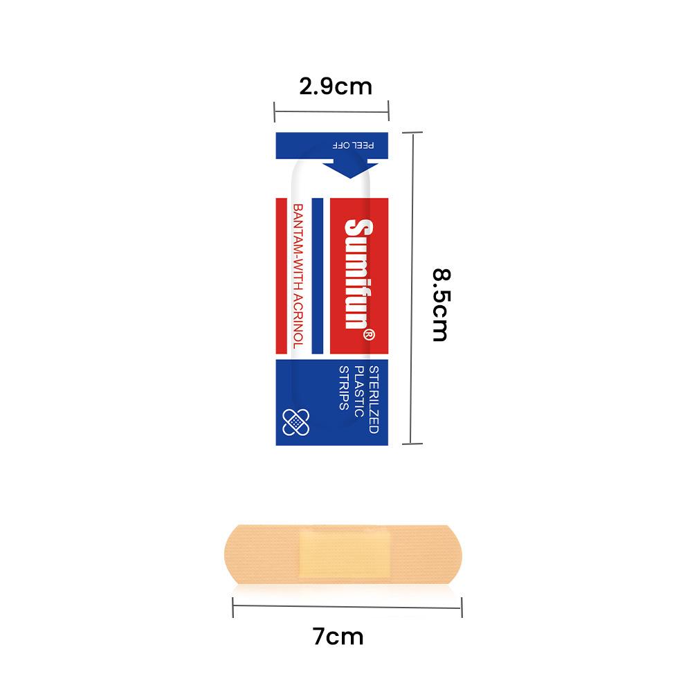 Sumifun 10/20/50 PCS Wound Deal Band Aids Breathable Wound Care Dressings Stop Bleeding Patch Home Essential