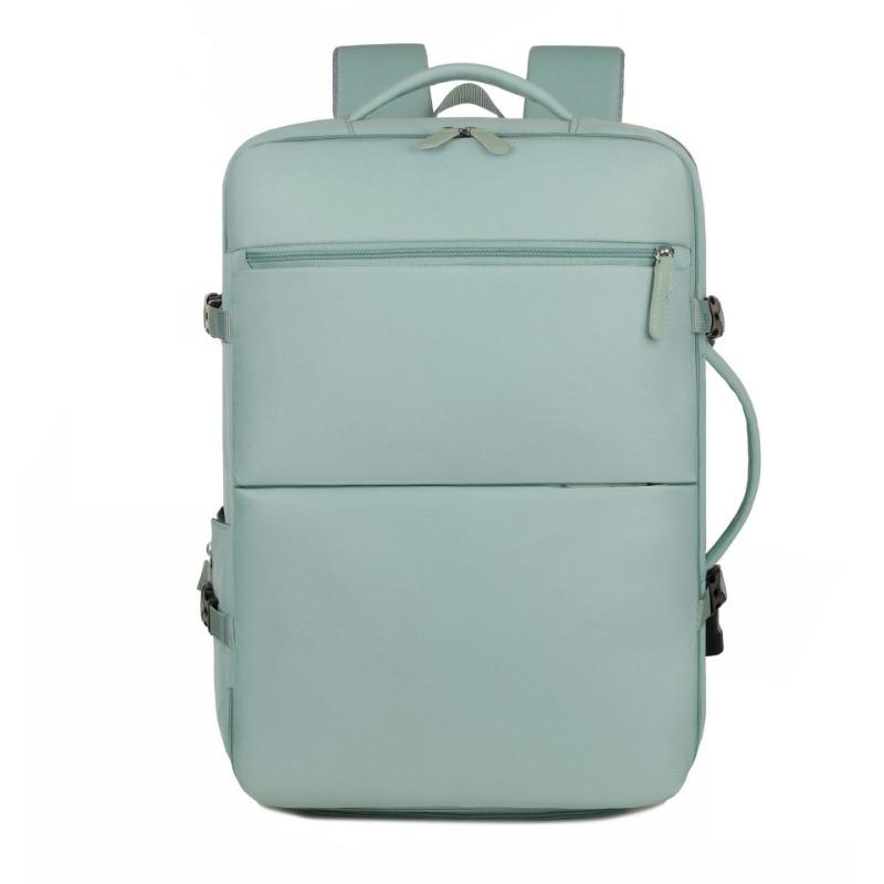 

Men s Simple Short-distance Travel Backpack for Women s Large Capacity Backpack Can Be Used To Trolley Bag Luggage Bag Commuting Computer School Bag зелёный