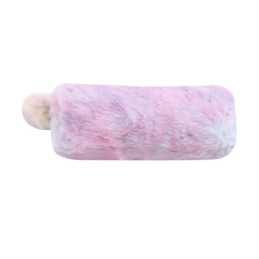 For Marker Plush Pencil Case Gradient Girl Organizer Pouch Stationery Pouch