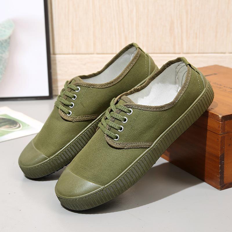 

Jiefang Shoes Летняя парусиновая обувь Мужская обувь по страхованию труда Спортивная обувь Сельскохозяйственная обувь