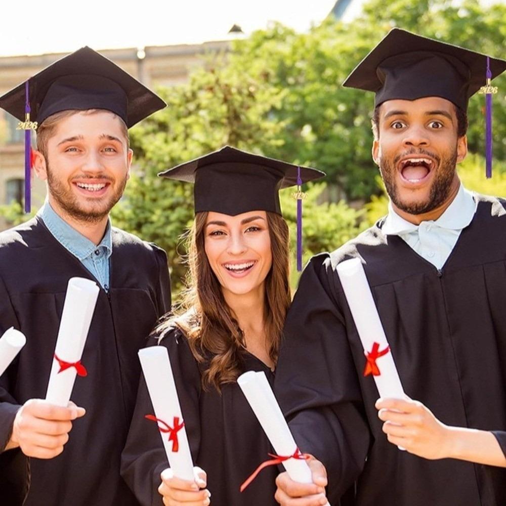 Multi-Color 2026 Pendant Golden Pendant Graduation Cap Decoration Graduation Tassel Academic Gowns