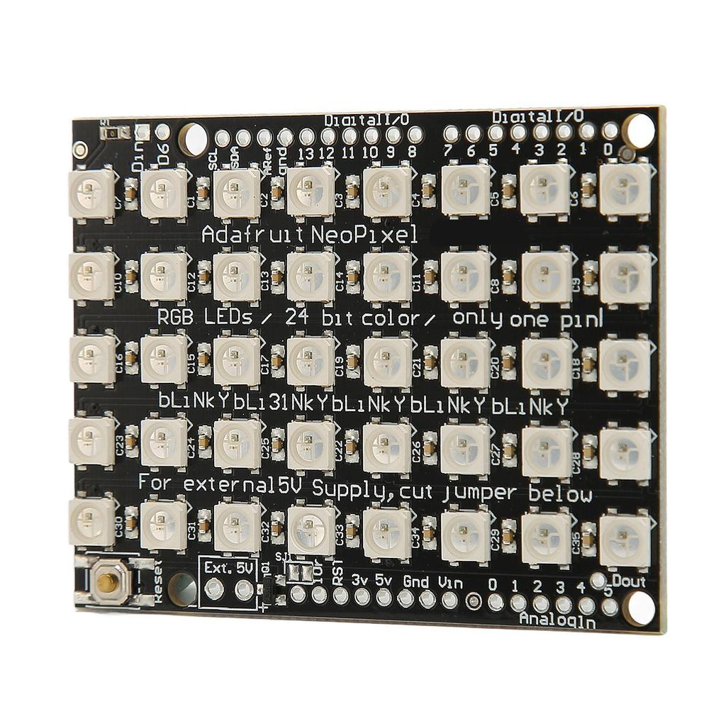 WS2812B 5050 RGB LED mit integriertem Treiber 5x8 40 Bits Vollfarb-Licht-Entwicklungsplatine für Hotel