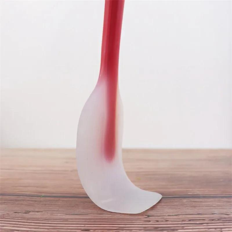 Backwerkzeuge Spatel Durchscheinender Mini Silikonspatel Backschaber Creme Hitzebeständig Küchenutensilien Glätter Dekorateur