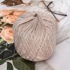 50g/ball Worsted 2 Ply Middle Thin 0.8mm 8# Lace Cotton Yarn 100% Cotton Crochet Thread for Hand Knitting Sewing 400m/437yd