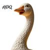 Eco-friendly Resin Decoration Creative Goose Night Light Cute Duck Table Lamp with Warm LED Glow Funny Animal Shape Decor Figurine for Bedroom