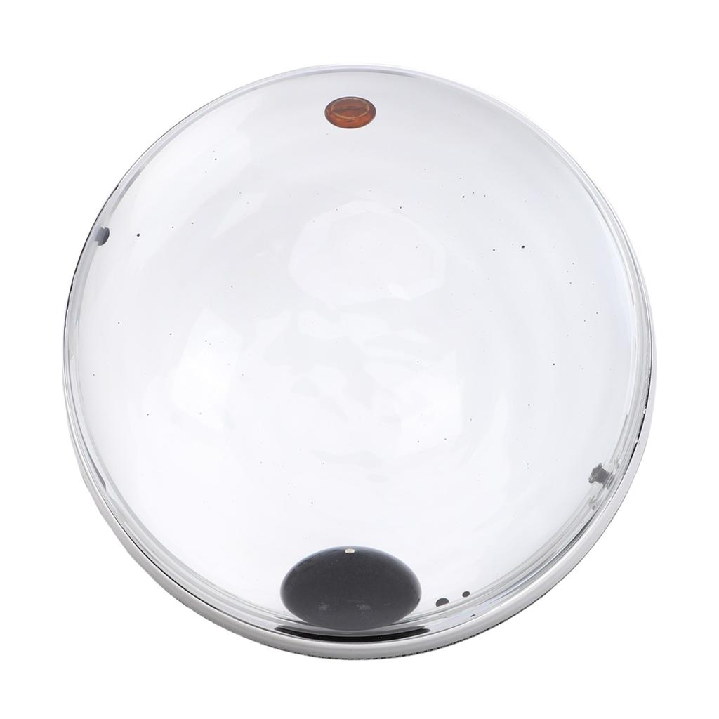Ball Magnetic Fluid Sound Pickup Portable Ferrofluid Sound Visualizer with Rhythm Lamp for Desk Ornament