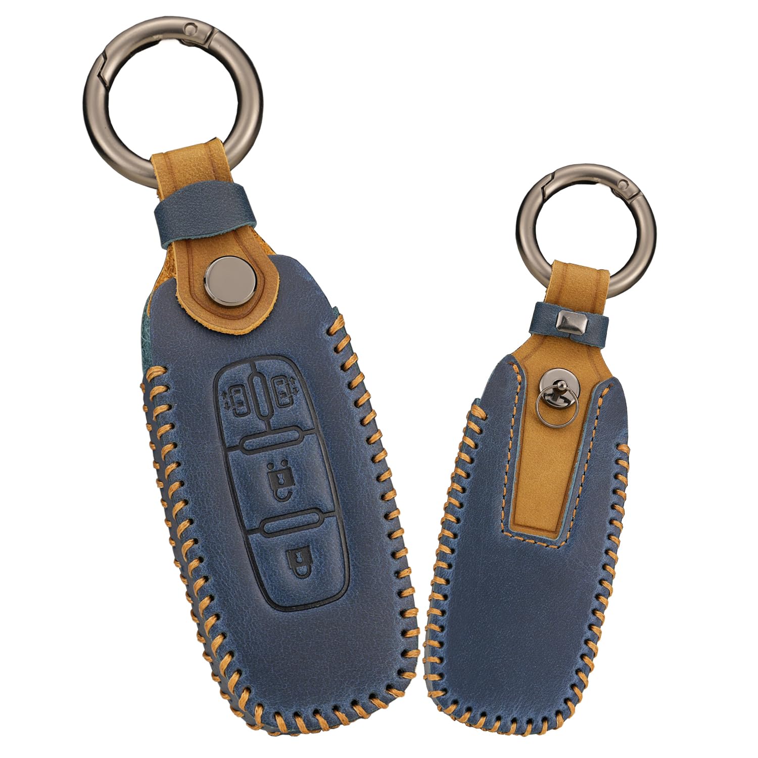 

[ontto] Nissan Dedicated Smart Key Case, Key Cover, Key Chain, Nissan, Aria, T33, SNT33, синий