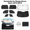 Fit for Range Rover Sport L494 Accessories 2014- 8PCS Windshield Sunshade Kit Foldable Sun Visor Privacy Protection