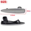 1 Pair LED Dynamic Side Marker Blinker Light  For Lexus IS F LS460 LS460L LS600h LS600hL LX570 LX450D Scroll Turn Signal Lamp