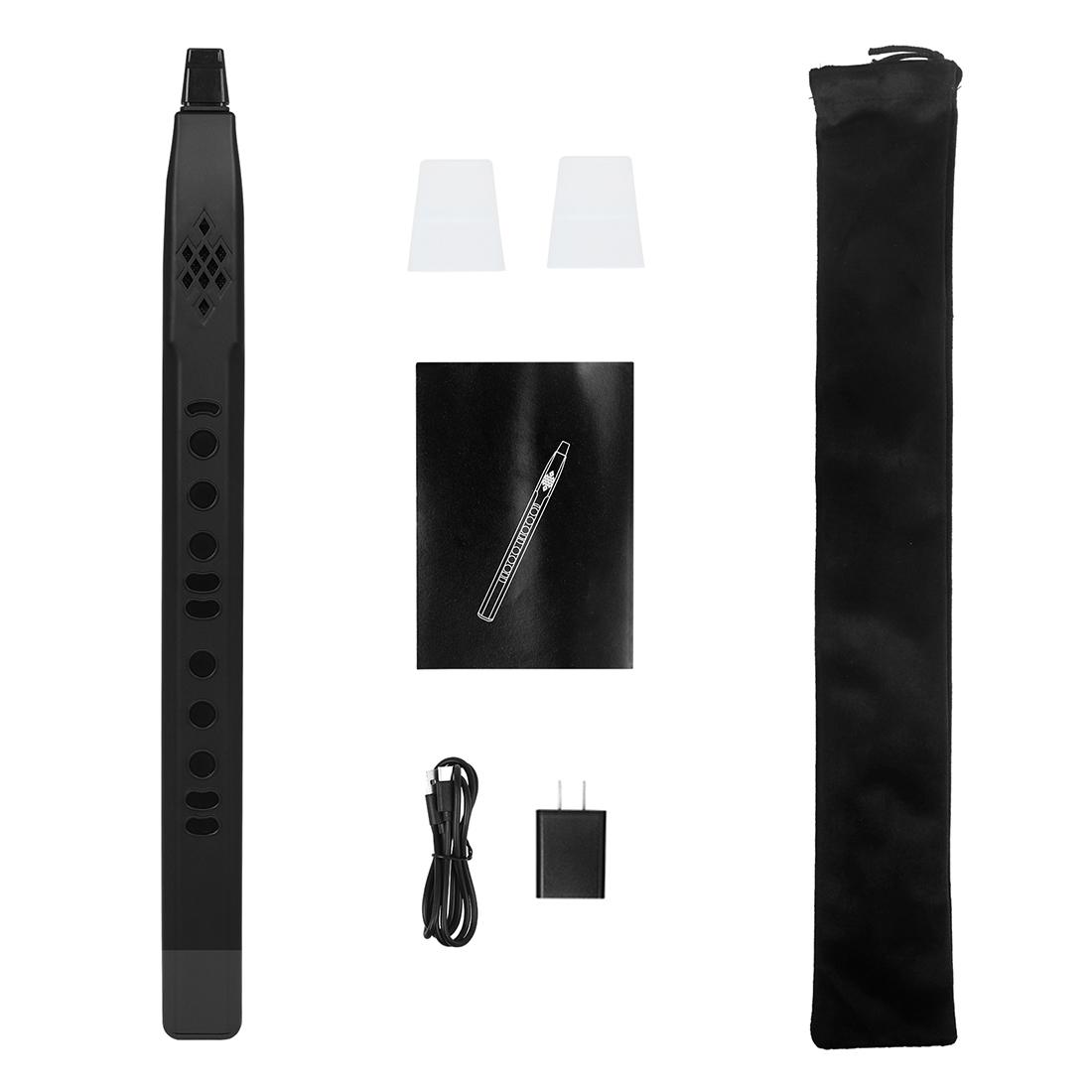 IRIN Mini Electric Saxophone Blowpipe Imitation Flute Clarinet Various Sounds Electronic Saxophone Intelligent Instrument