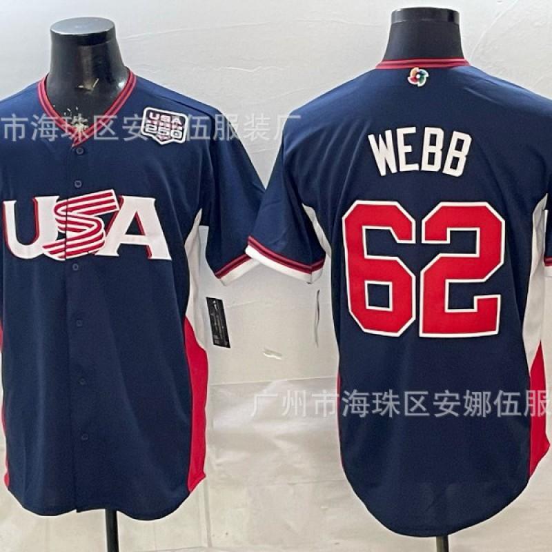 2026 Mexico Baseball Embroidered Short Sleeve Shirt Team Sports Training Top