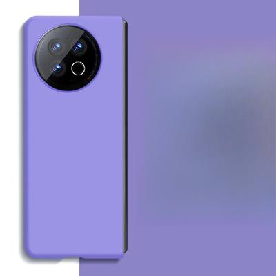 Toto skládací pouzdro z tekutého silikonu pro X Flip je ultratenké, jednobarevné, plně krycí, ochranné a vhodné pro pouzdra na telefon VivoXFold3 a je nárazuvzdorné.