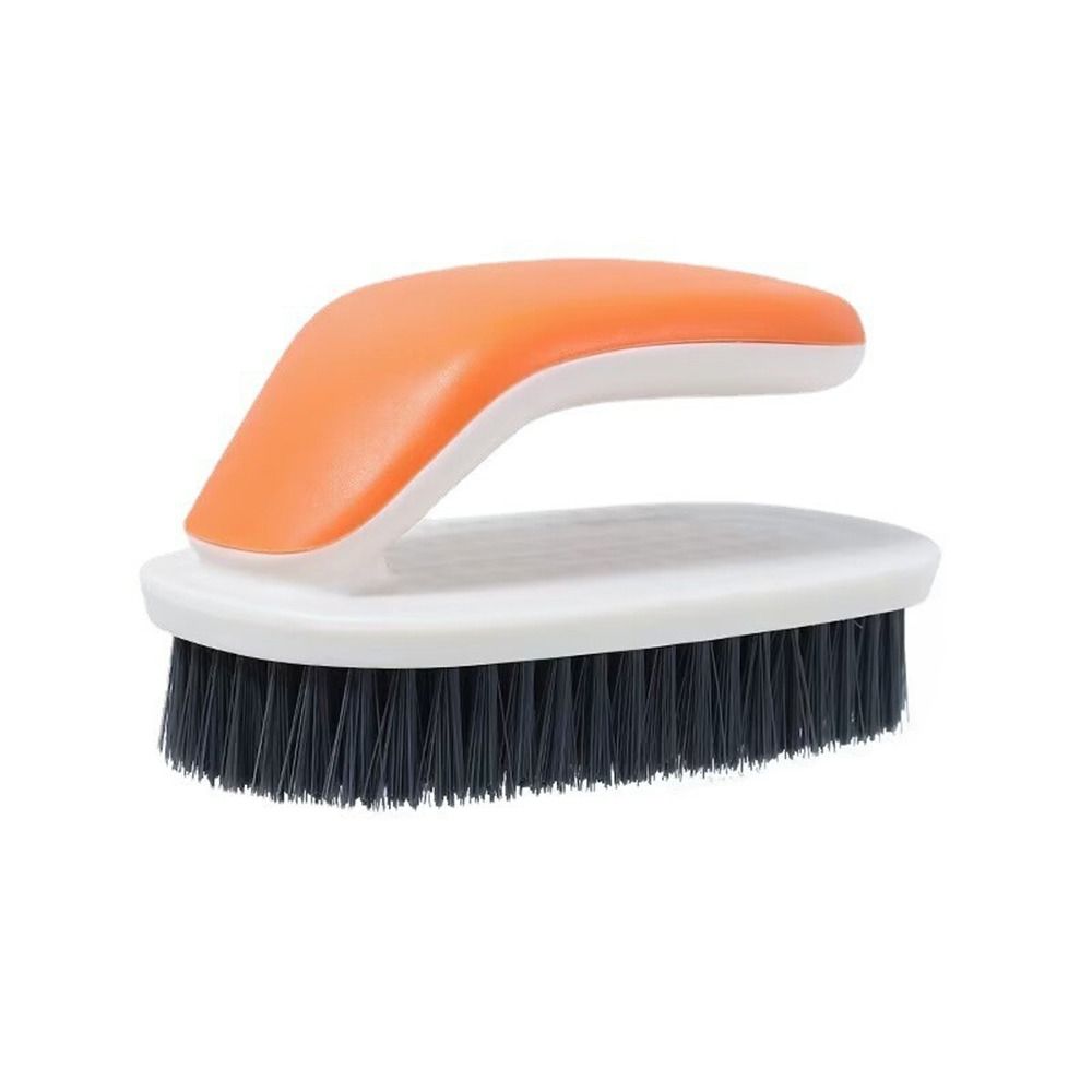 Plastic Cleaning Brush Comfortable Handle Hat Brush New Soft Brush  for Kitchen Bathroom